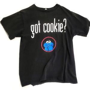 Vintage 90s Cookie Monster Got Cookie TShirt Woman